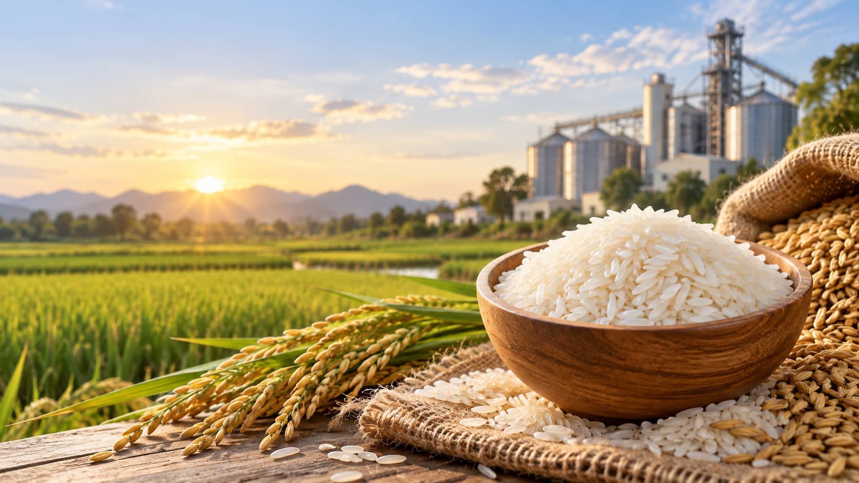 Rice processing operations