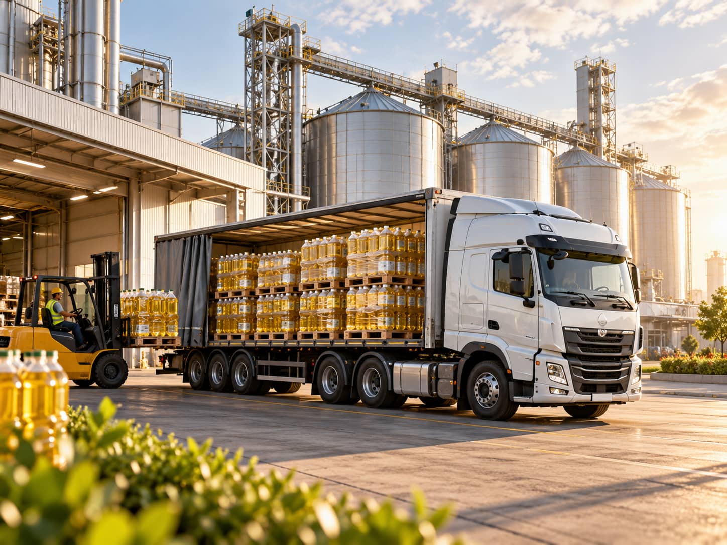 Cooking oil companies and refiners