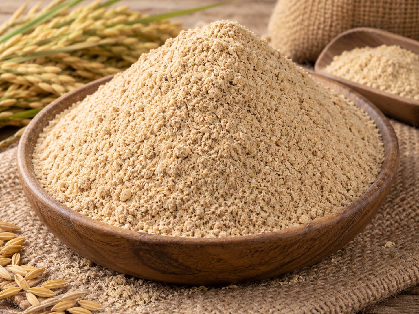 Rice bran Chunno