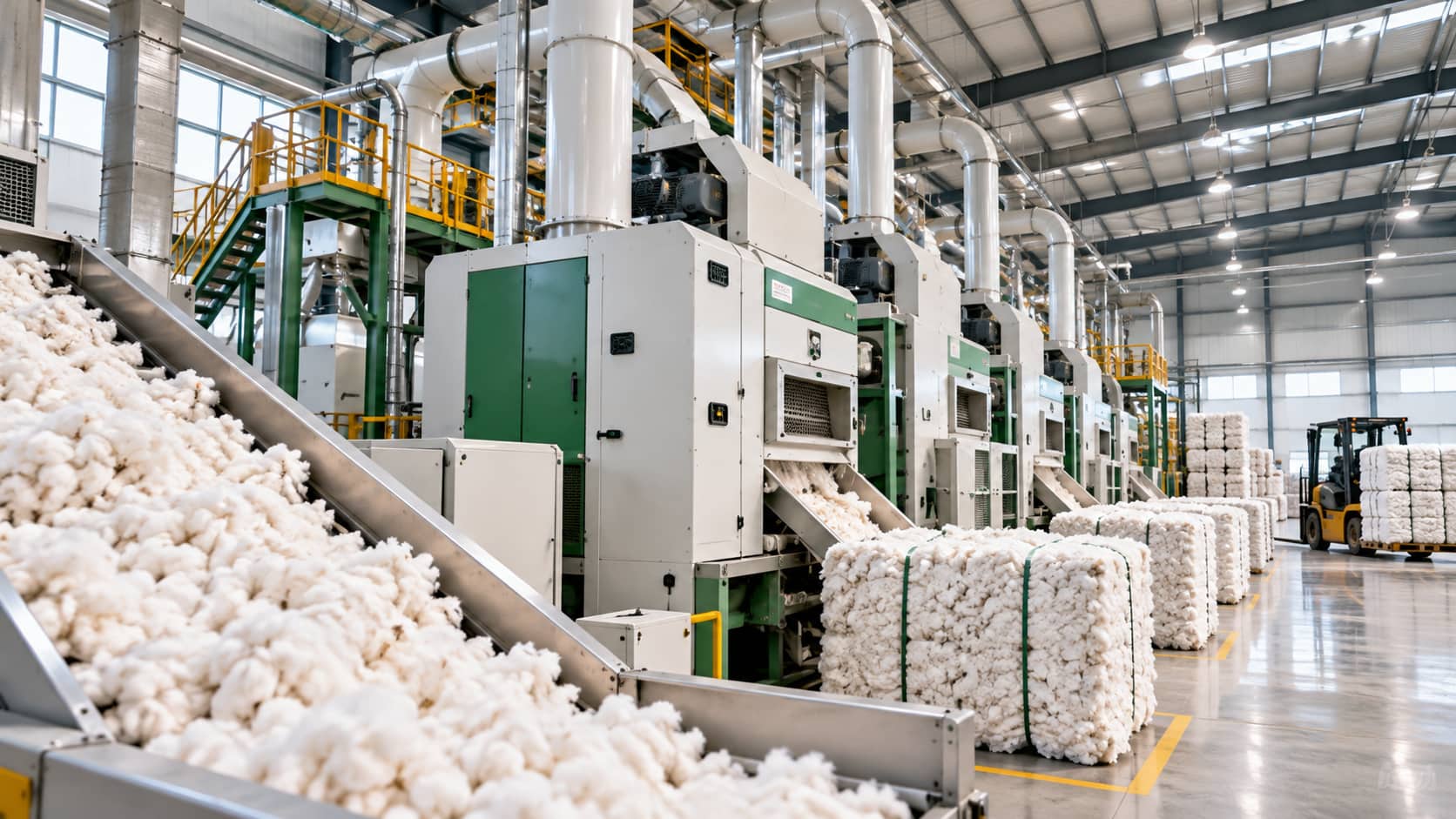 Cotton Ginning Section